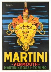 Martini cartel publicitario 1939